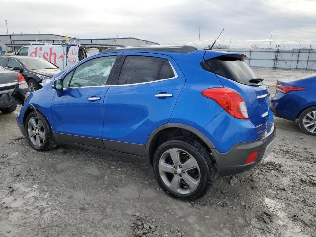 KL4CJASB8EB683019 - 2014 BUICK ENCORE BLUE photo 2