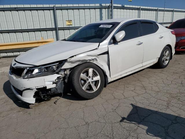 KNAGM4A78F5636745 - 2015 KIA OPTIMA LX WHITE photo 1