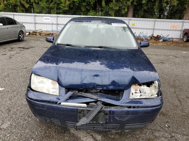 3VWSB69M62M167987 - 2002 VOLKSWAGEN JETTA GLS BLUE photo 5