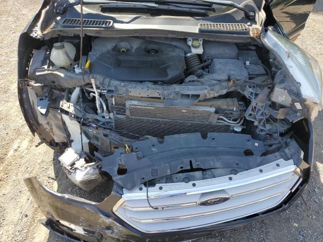 1FMCU9H91KUB71064 - 2019 FORD ESCAPE SEL შავი ფოტო 12