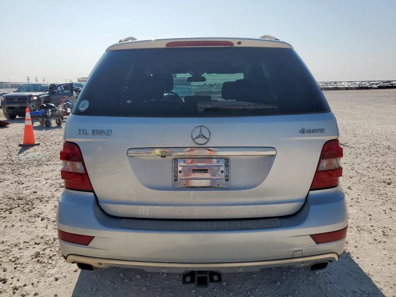 4JGBB8GB0BA685487 - 2011 MERCEDES-BENZ ML 350 4MATIC SILVER photo 6
