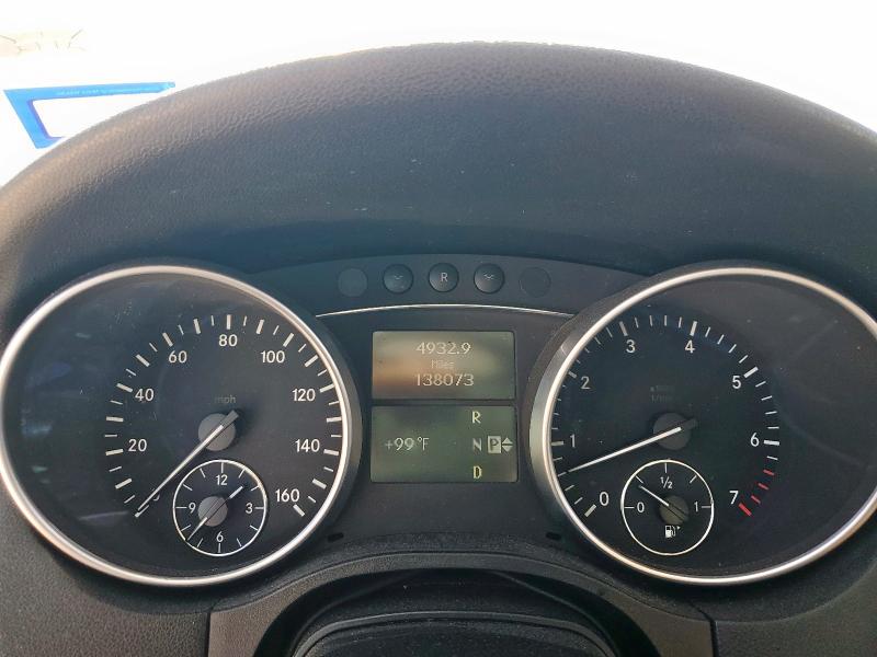 4JGBB8GB0BA685487 - 2011 MERCEDES-BENZ ML 350 4MATIC SILVER photo 9