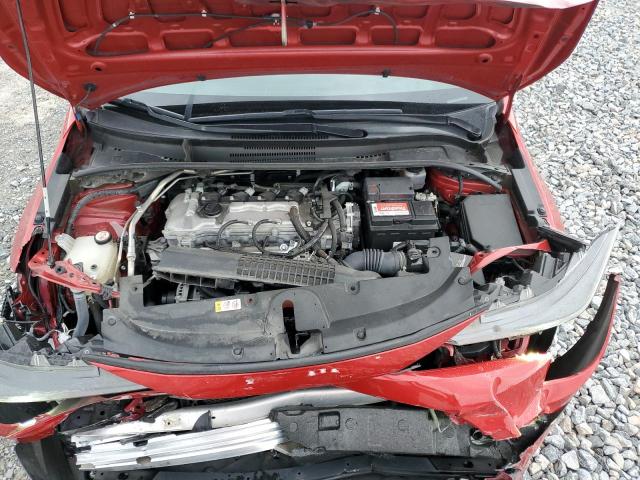 JTDEPRAE5LJ090521 - 2020 TOYOTA COROLLA LE RED photo 11