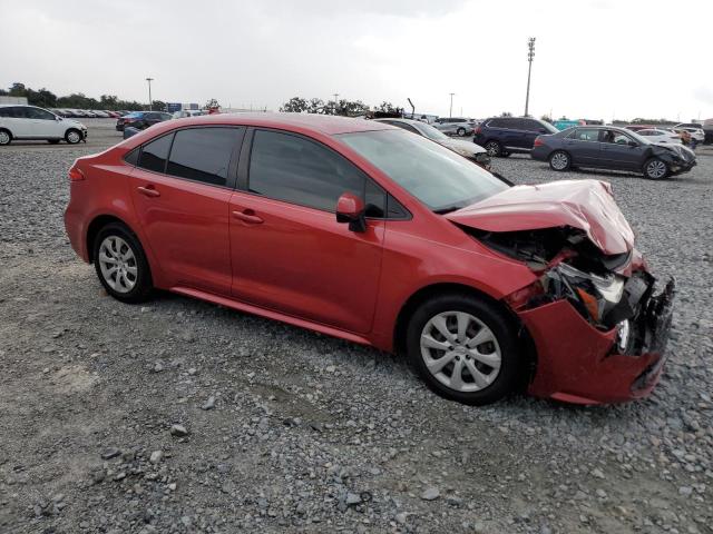 JTDEPRAE5LJ090521 - 2020 TOYOTA COROLLA LE RED photo 4
