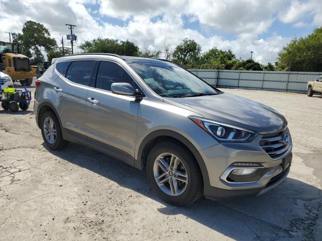 5NMZU3LB2JH099710 - 2018 HYUNDAI SANTA FE S BROWN photo 4