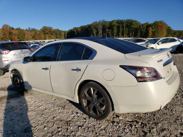 1N4AA5APXEC434268 - 2014 NISSAN MAXIMA S WHITE photo 2