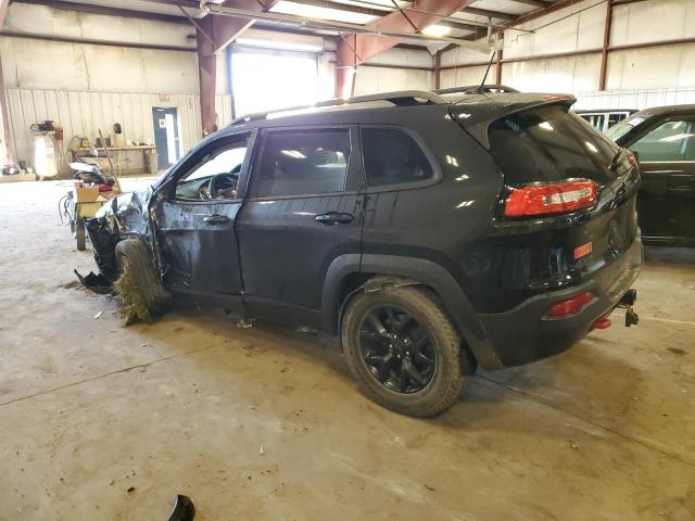 1C4PJMBSXFW648274 - 2015 JEEP CHEROKEE TRAILHAWK BLACK photo 2