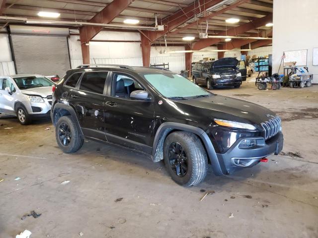 1C4PJMBSXFW648274 - 2015 JEEP CHEROKEE TRAILHAWK BLACK photo 4