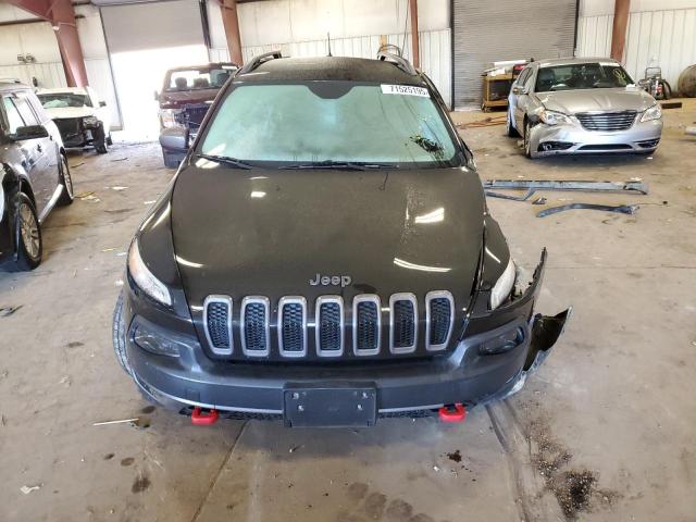 1C4PJMBSXFW648274 - 2015 JEEP CHEROKEE TRAILHAWK BLACK photo 5