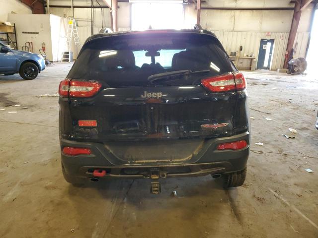 1C4PJMBSXFW648274 - 2015 JEEP CHEROKEE TRAILHAWK BLACK photo 6