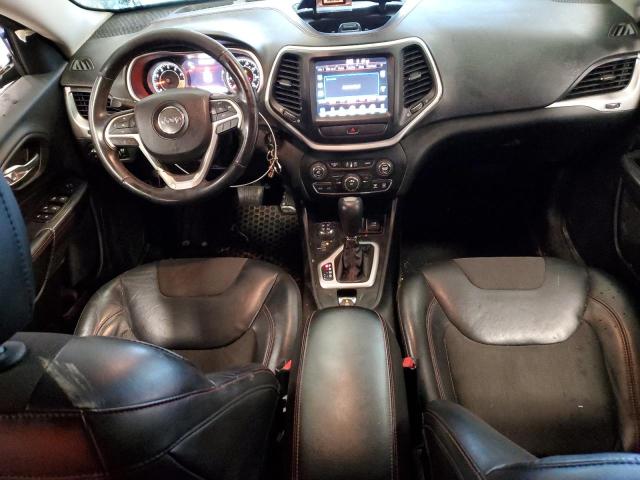 1C4PJMBSXFW648274 - 2015 JEEP CHEROKEE TRAILHAWK BLACK photo 8