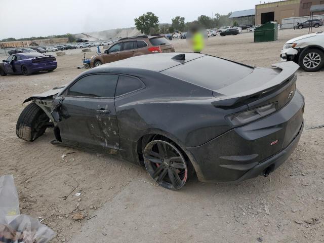 1G1FB1RX6J0133401 - 2018 CHEVROLET CAMARO LT BLACK photo 2
