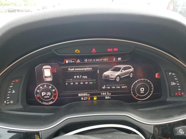 WA1VAAF70HD051588 - 2017 AUDI Q7 PRESTIGE BLACK photo 9