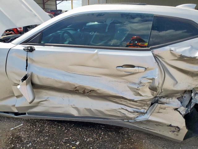 1G1FB1RS4K0154107 - 2019 CHEVROLET CAMARO LS Gümüş fotoğraf 7