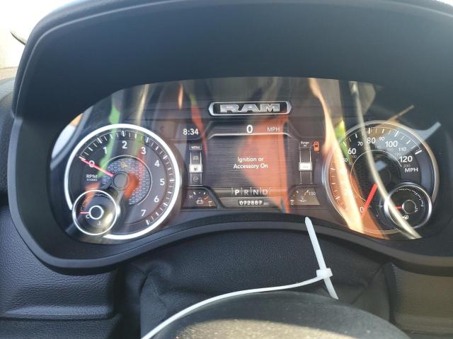 1C6SRFFT2KN698840 - 2019 RAM 1500 BIG HORN/LONE STAR WHITE photo 9
