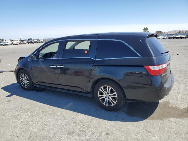 5FNRL5H45BB038198 - 2011 HONDA ODYSSEY EX BLACK photo 2