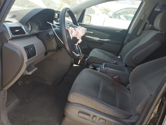 5FNRL5H45BB038198 - 2011 HONDA ODYSSEY EX BLACK photo 7