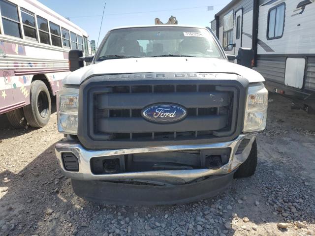 1FT8X3B68DEA87222 - 2013 FORD F350 SUPER DUTY WHITE photo 5