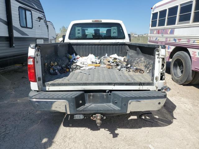 1FT8X3B68DEA87222 - 2013 FORD F350 SUPER DUTY WHITE photo 6