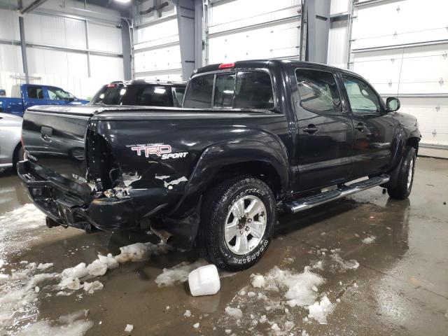 5TELU42N15Z055100 - 2005 TOYOTA TACOMA DOUBLE CAB BLACK photo 6