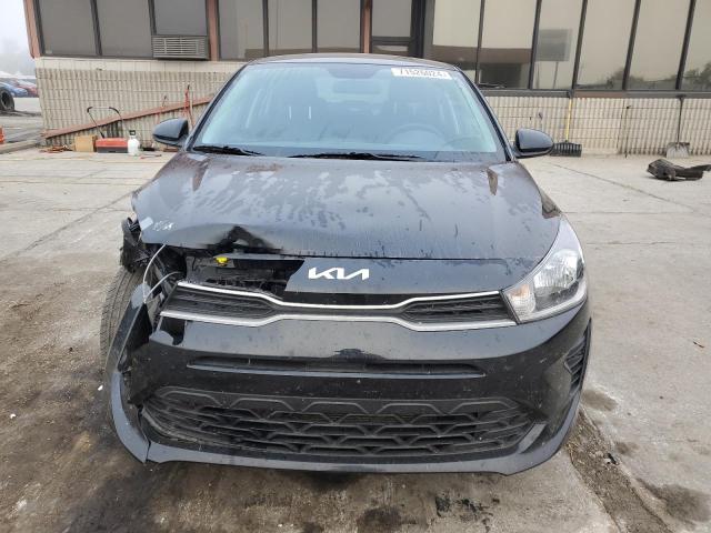 3KPA24AD2PE581235 - 2023 KIA RIO LX BLACK photo 5