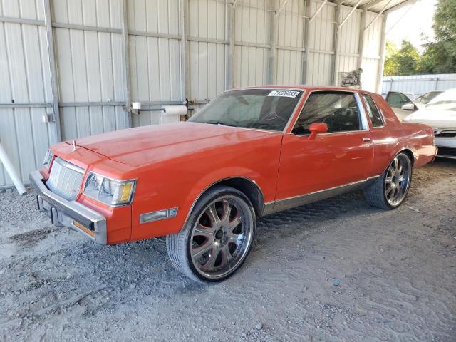 1G4GM47Y6GP224179 - 1986 BUICK REGAL LIMITED ORANGE photo 1