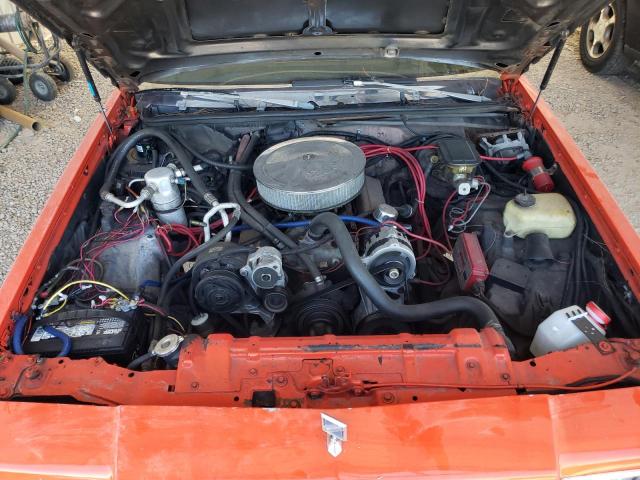 1G4GM47Y6GP224179 - 1986 BUICK REGAL LIMITED ORANGE photo 11