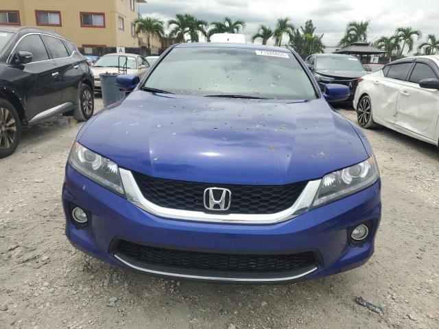 1HGCT2B8XFA009019 - 2015 HONDA ACCORD EXL 蓝色 照片 5