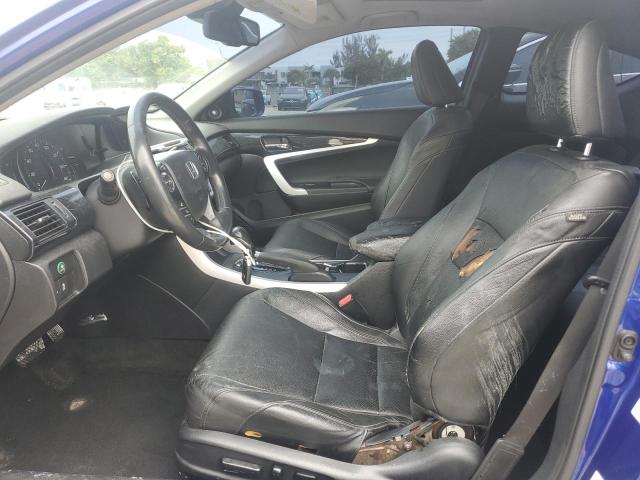 1HGCT2B8XFA009019 - 2015 HONDA ACCORD EXL 蓝色 照片 7