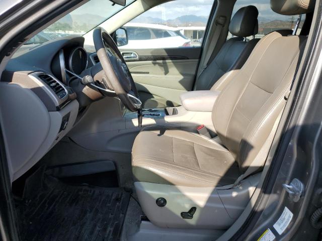1C4RJFAG5CC119216 - 2012 JEEP GRAND CHEROKEE LAREDO GRAY photo 7