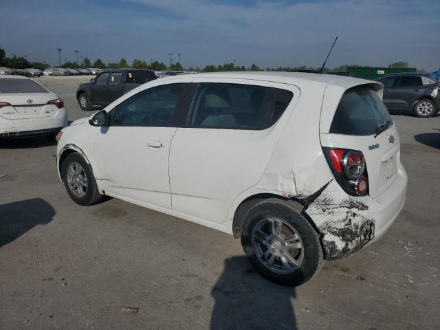 1G1JA6SH0C4146010 - 2012 CHEVROLET SONIC LS WHITE photo 2