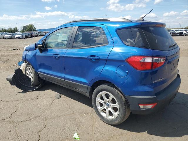 MAJ3S2GE0KC294124 - 2019 FORD ECOSPORT SE Niebieski zdjęcie 2