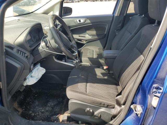 MAJ3S2GE0KC294124 - 2019 FORD ECOSPORT SE Niebieski zdjęcie 7