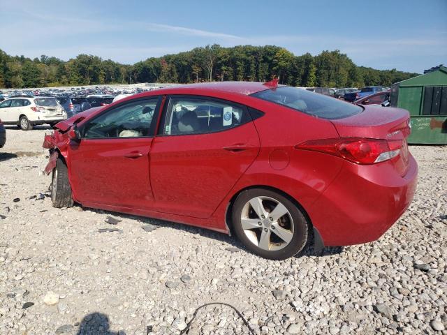 KMHDH4AE4DU952330 - 2013 HYUNDAI ELANTRA GLS RED photo 2