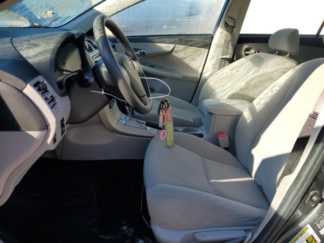 2T1BU4EE2CC804741 - 2012 TOYOTA COROLLA BASE Серый фото 7