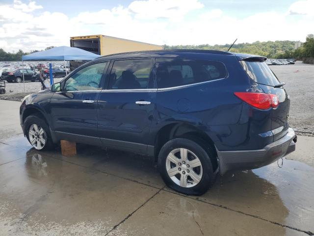 1GNKRGED9CJ160872 - 2012 CHEVROLET TRAVERSE LT BLUE photo 2