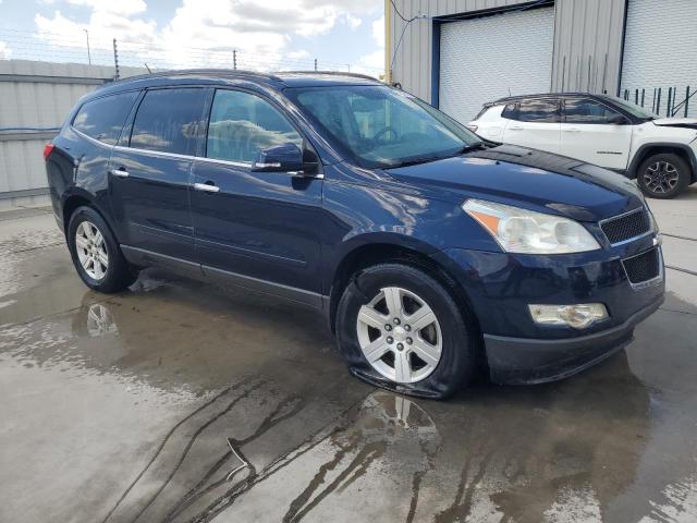 1GNKRGED9CJ160872 - 2012 CHEVROLET TRAVERSE LT BLUE photo 4