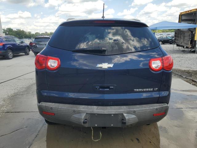 1GNKRGED9CJ160872 - 2012 CHEVROLET TRAVERSE LT BLUE photo 6