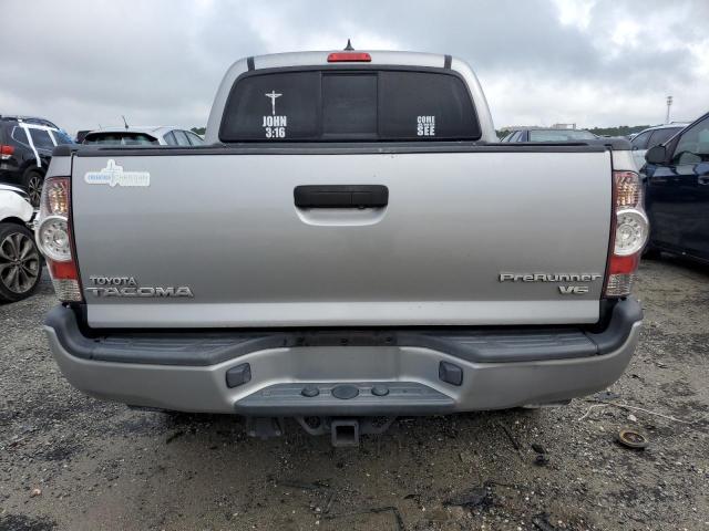 5TFJU4GNXFX081719 - 2015 TOYOTA TACOMA DOUBLE CAB PRERUNNER SILVER photo 6