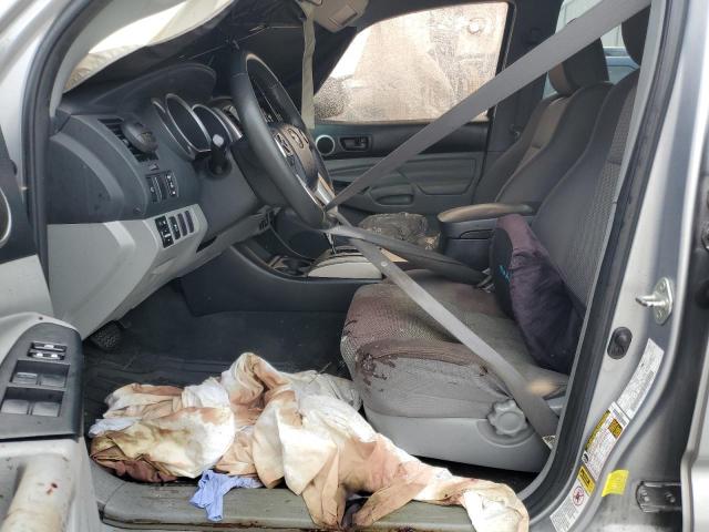 5TFJU4GNXFX081719 - 2015 TOYOTA TACOMA DOUBLE CAB PRERUNNER SILVER photo 7