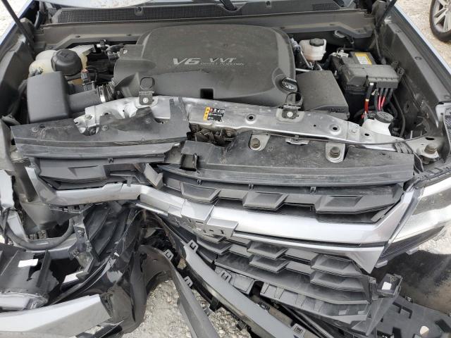 1GCGSCEN7M1294186 - 2021 CHEVROLET COLORADO LT GRAY photo 11