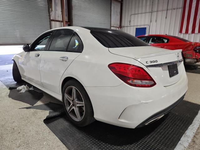 WDDWF4JB4JR422629 - 2018 MERCEDES-BENZ C 300 Ağ foto 2