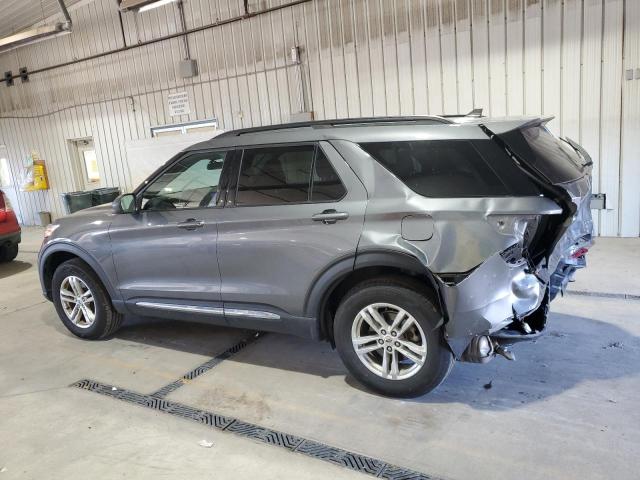 1FMSK8DH0NGB55501 - 2022 FORD EXPLORER XLT 灰色 照片 2