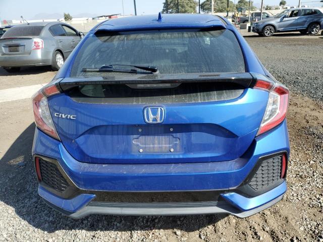 SHHFK7H60KU409883 - 2019 HONDA CIVIC EX BLUE photo 6