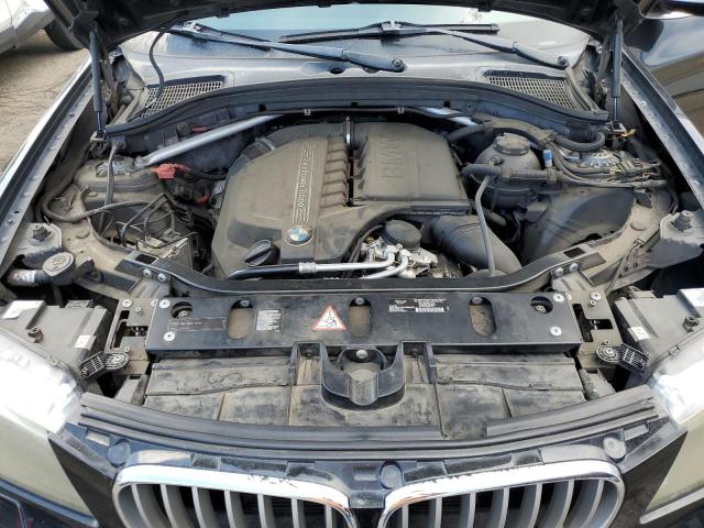 5UXWX7C52BL734418 - 2011 BMW X3 XDRIVE35I BLACK photo 12