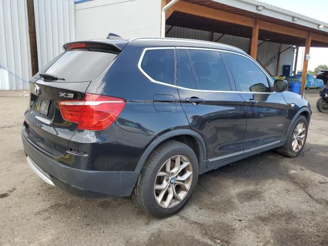 5UXWX7C52BL734418 - 2011 BMW X3 XDRIVE35I BLACK photo 3