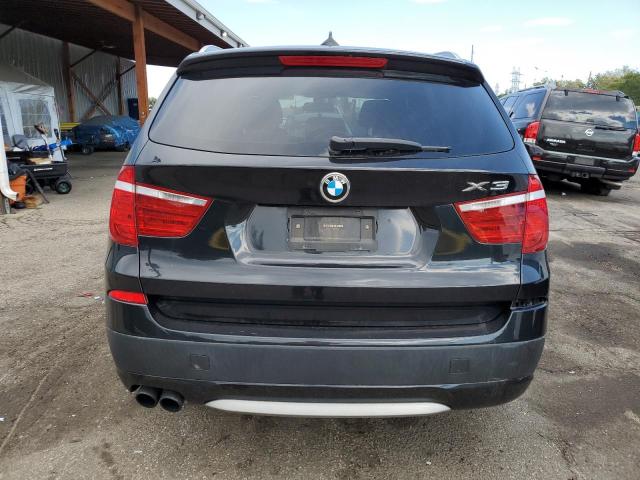 5UXWX7C52BL734418 - 2011 BMW X3 XDRIVE35I BLACK photo 6