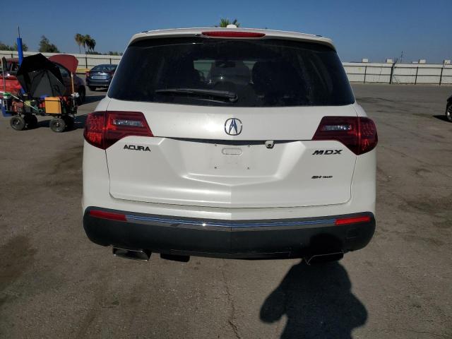 2HNYD2H62BH537375 - 2011 ACURA MDX ADVANC TECHNOLOGY Ақ фото 6