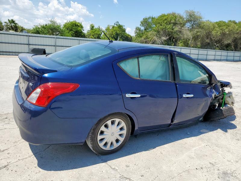3N1CN7AP4KL866246 - 2019 NISSAN VERSA S 蓝色 照片 3