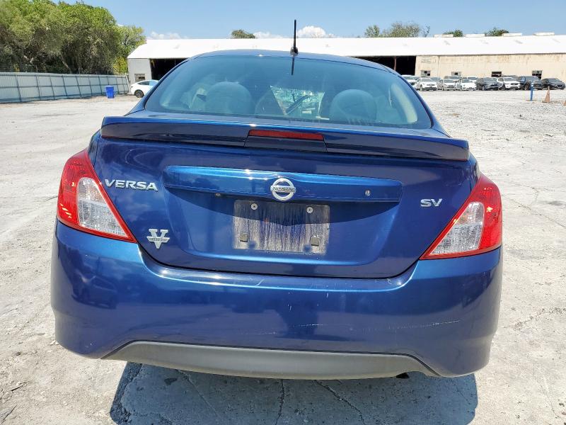 3N1CN7AP4KL866246 - 2019 NISSAN VERSA S 蓝色 照片 6